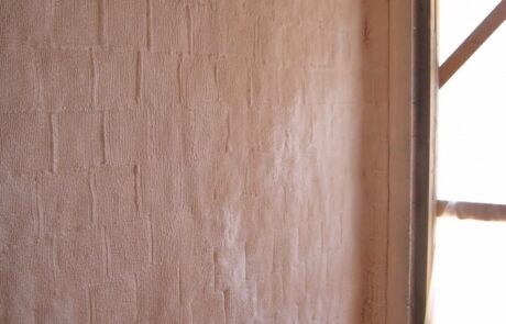 Isolamento con poliuretano a spruzzo su pareti di nuova costruzione